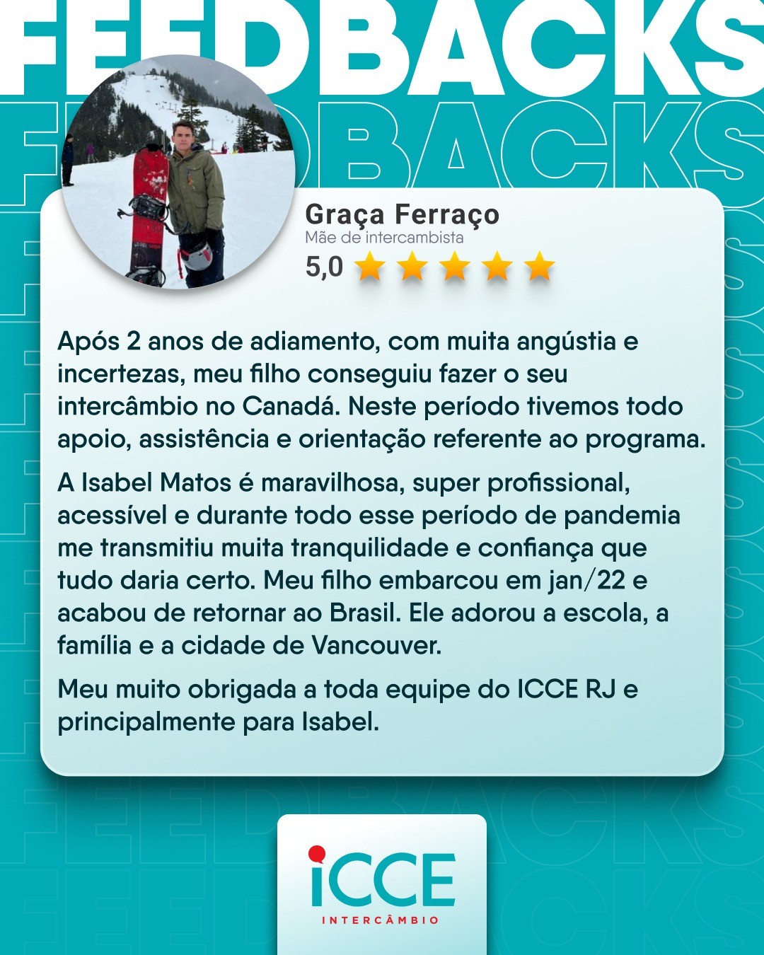 Depoimento ICCE